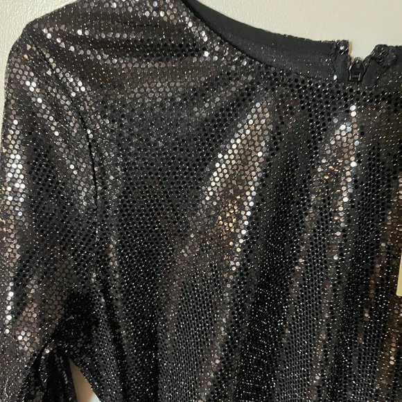 H&M Sequined Bodycon Dress - Size M - Picture 7 of 12